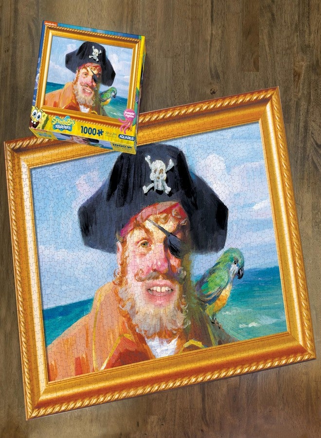 Aquarius Spongebob Painty The Pirate 1000pc Puzzle (1000 Piece Jigsaw Puzzle) - Glare Free - Precision Fit - Officially Licensed SongeBob SqaurePants Merchandise & Collectibles -22x28 Inches - Image 3